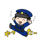 けいさつかんの1日（個別スタンプ：3）