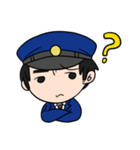 けいさつかんの1日（個別スタンプ：4）