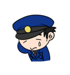 けいさつかんの1日（個別スタンプ：10）