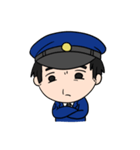 けいさつかんの1日（個別スタンプ：11）
