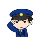 けいさつかんの1日（個別スタンプ：13）