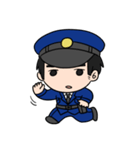 けいさつかんの1日（個別スタンプ：14）