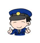 けいさつかんの1日（個別スタンプ：23）