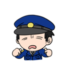 けいさつかんの1日（個別スタンプ：24）