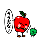 飯田下伊那専用 りんごさんスタンプ（個別スタンプ：3）