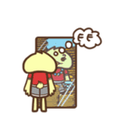 PI Rabbit's friends (HONG KONG)（個別スタンプ：36）