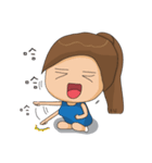 Childish Alan ＆ Native Mia（個別スタンプ：1）