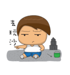 Childish Alan ＆ Native Mia（個別スタンプ：19）