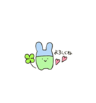 うさぎのみみりん（個別スタンプ：4）