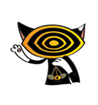 one eye cat（個別スタンプ：28）