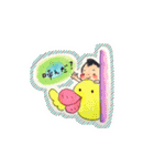 あかちゃんメッセージスタンプ（個別スタンプ：24）