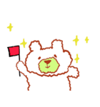 しろクマさんたち（個別スタンプ：15）