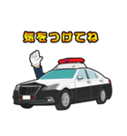 緊急車両スタンプ～消防車パトカー救急車～（個別スタンプ：8）