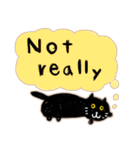 New Sticker of black cats（個別スタンプ：14）