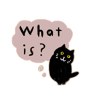 New Sticker of black cats（個別スタンプ：15）