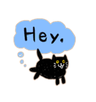 New Sticker of black cats（個別スタンプ：17）