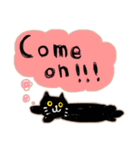 New Sticker of black cats（個別スタンプ：19）