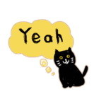 New Sticker of black cats（個別スタンプ：25）