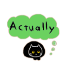 New Sticker of black cats（個別スタンプ：27）