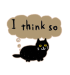 New Sticker of black cats（個別スタンプ：28）