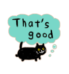 New Sticker of black cats（個別スタンプ：39）
