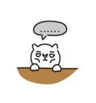 Hello White Kitten（個別スタンプ：14）