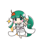 およしちゃんの郡上弁スタンプ［赤］（個別スタンプ：2）