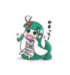 およしちゃんの郡上弁スタンプ［赤］（個別スタンプ：9）