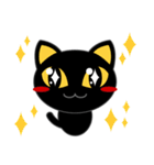 黒猫缶（個別スタンプ：6）