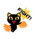 黒猫缶（個別スタンプ：7）