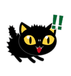 黒猫缶（個別スタンプ：11）