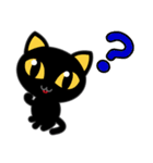 黒猫缶（個別スタンプ：16）