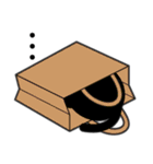 黒猫缶（個別スタンプ：36）