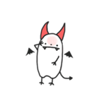 天使と悪魔とときどきひよこ（個別スタンプ：8）