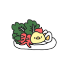 天使と悪魔とときどきひよこ（個別スタンプ：14）