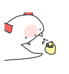 天使と悪魔とときどきひよこ（個別スタンプ：18）