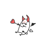 天使と悪魔とときどきひよこ（個別スタンプ：27）