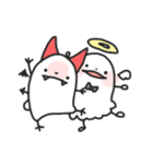 天使と悪魔とときどきひよこ（個別スタンプ：32）