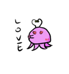 Alien octopus（個別スタンプ：15）