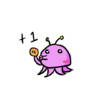Alien octopus（個別スタンプ：29）