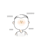 Adam wondering（個別スタンプ：22）