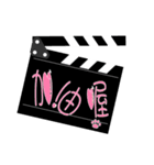 Clapper board（個別スタンプ：4）