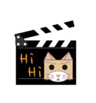 Clapper board（個別スタンプ：11）
