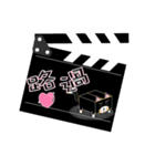 Clapper board（個別スタンプ：19）
