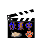 Clapper board（個別スタンプ：24）