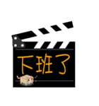 Clapper board（個別スタンプ：40）