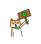 only the white of the firewood（個別スタンプ：6）