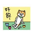 only the white of the firewood（個別スタンプ：15）