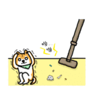 only the white of the firewood（個別スタンプ：25）