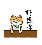 only the white of the firewood（個別スタンプ：30）
